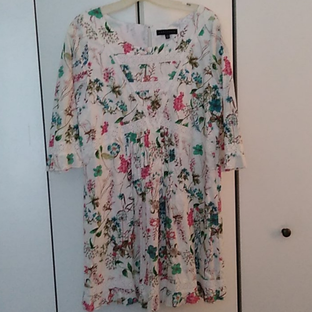 Boho Flowered Print Dress